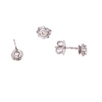 Orecchini Damiani Donna MINOU FULL PAVE' in Oro bianco Diamante 20091061 - 20091061